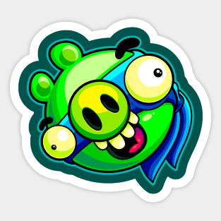 Ninja Pork (Leo) Sticker